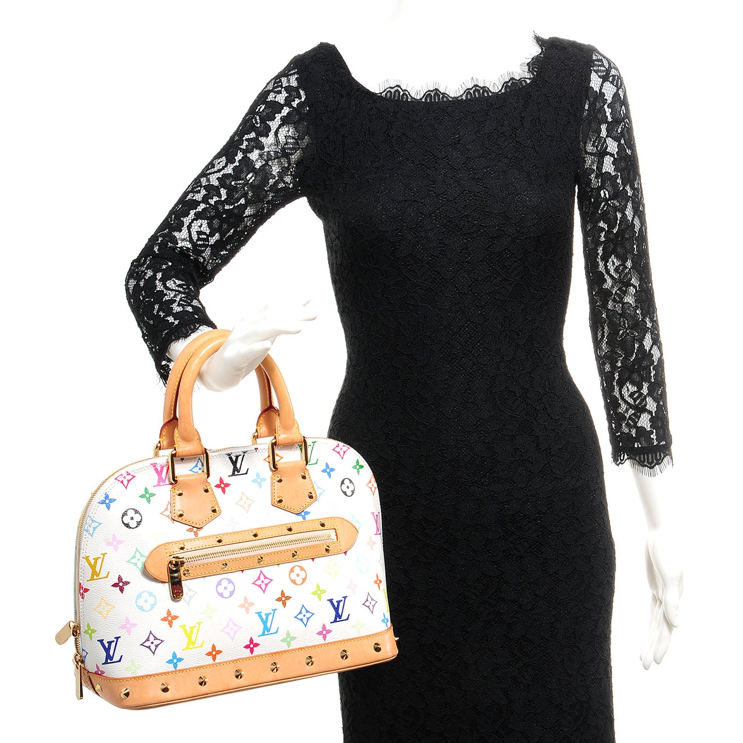 Monogram Multicolor Alma White