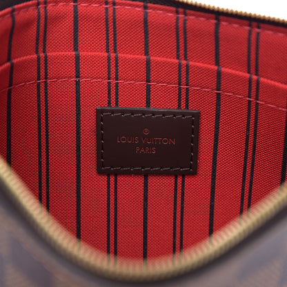 Louis Vuitton Damier Ebene Neverfull MM GM Pochette 5 of 7