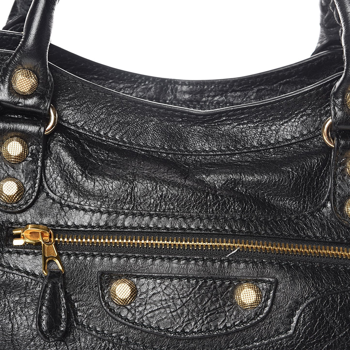 Agneau Giant 12 Gold Hardware City Black