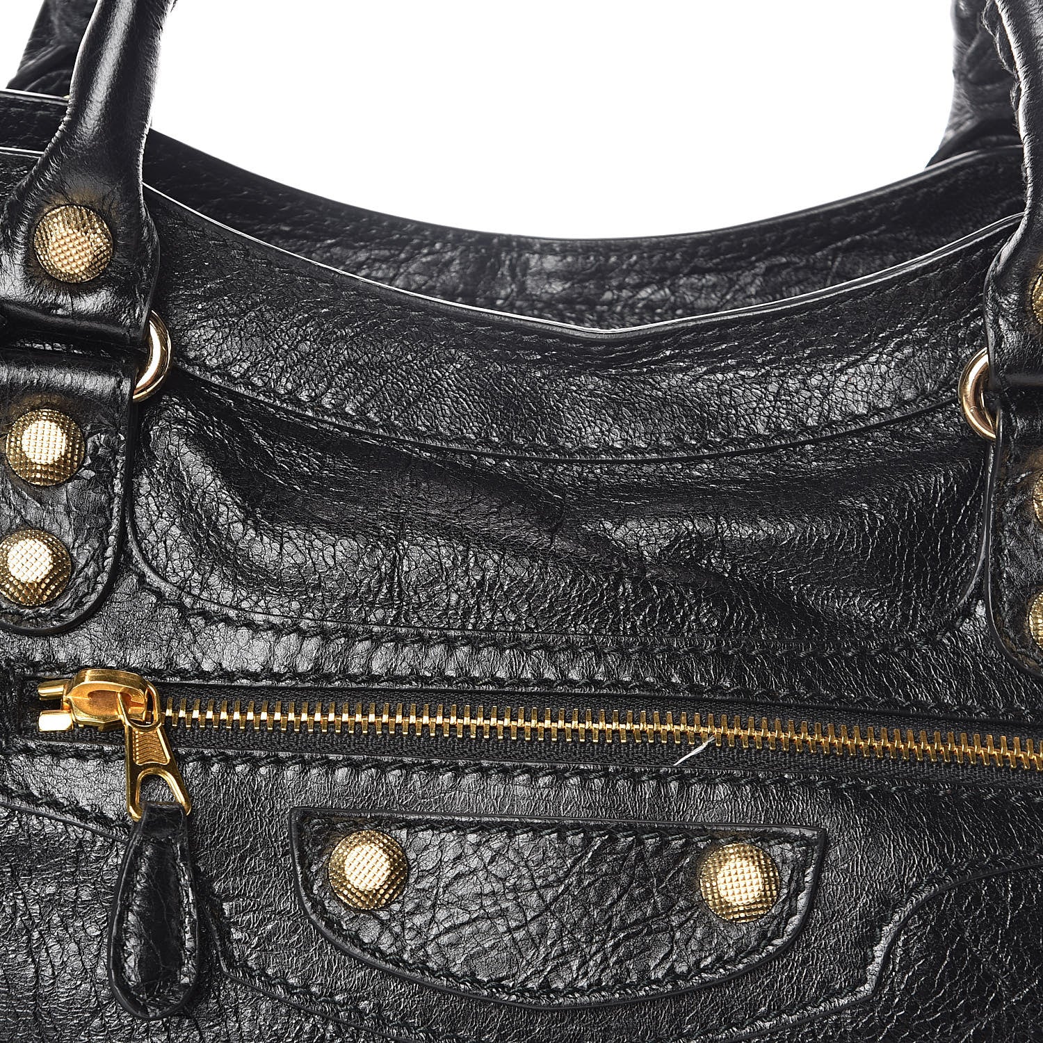 Balenciaga Agneau Giant 12 Gold Hardware City Black 7 of 9