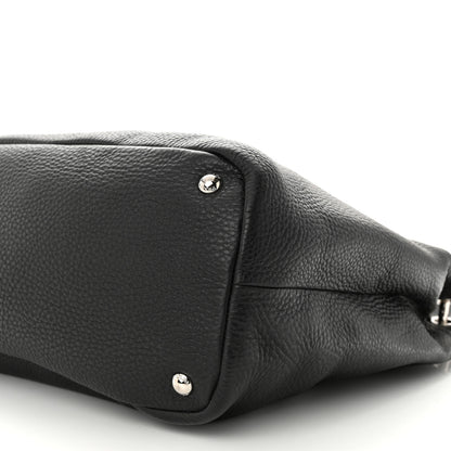 Prada Vitello Daino Hobo Black 11 of 11