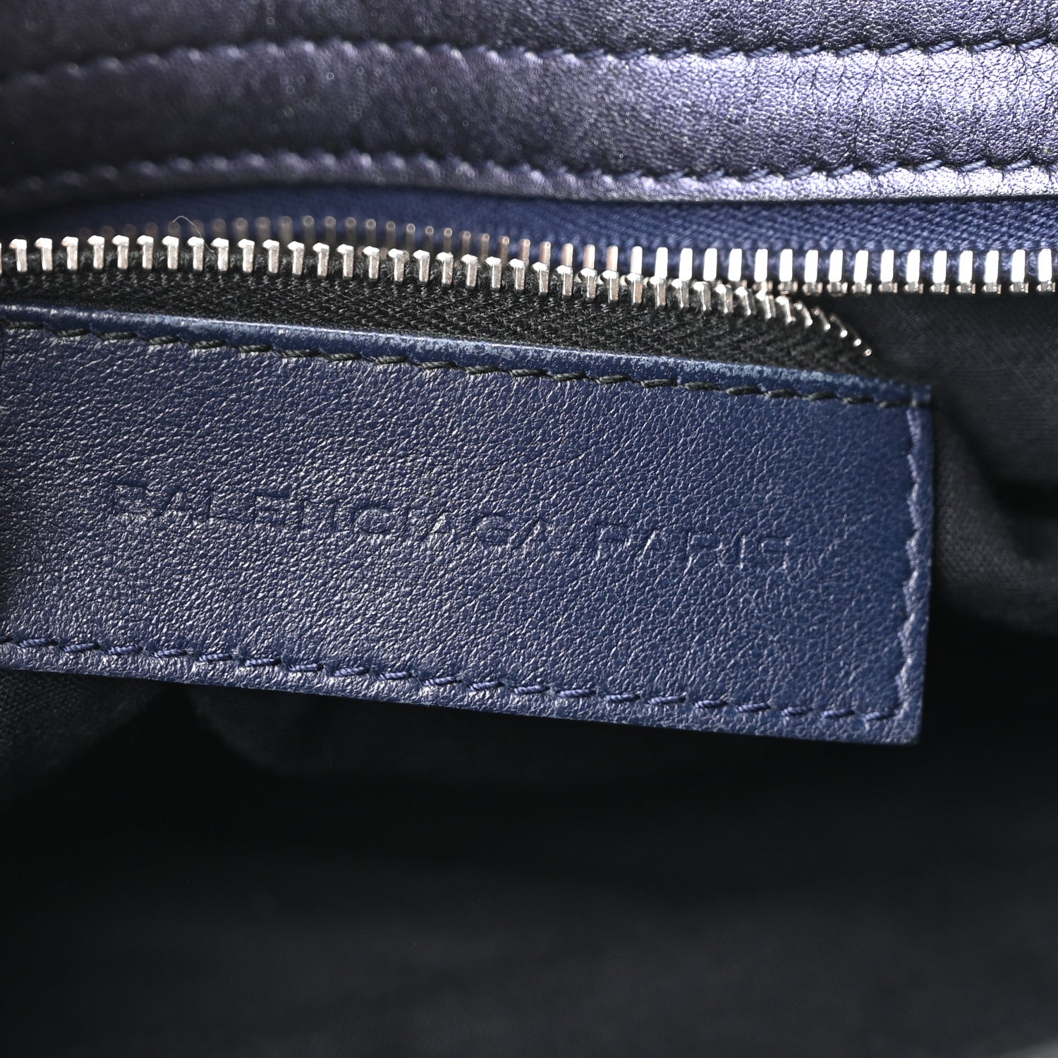 Balenciaga Metallic Agneau Classic Silver Hardware Velo Maree 6 of 10