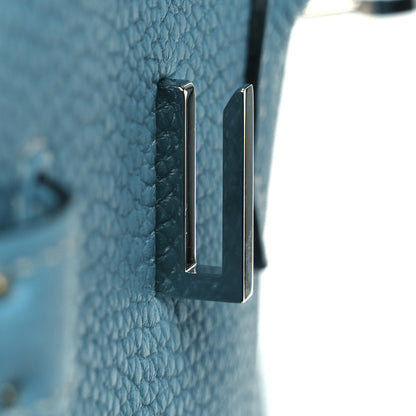Hermes Togo Birkin 35 Blue Jean 20 of 30