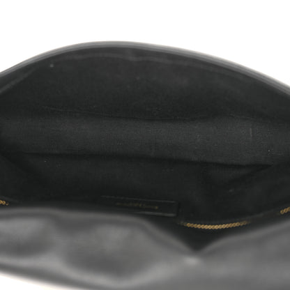 Saint Laurent Lambskin Monogram Kate 99 Baguette Shoulder Bag Black 5 of 13