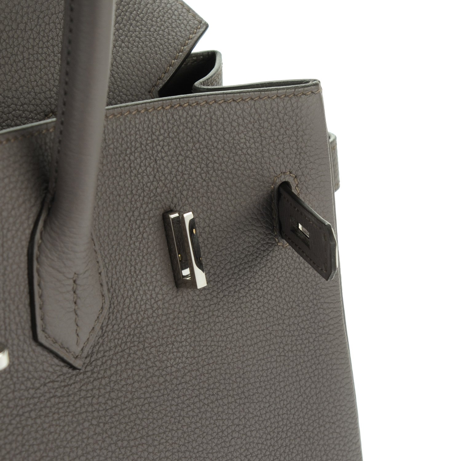Hermes Togo Birkin 35 Etain 17 of 24