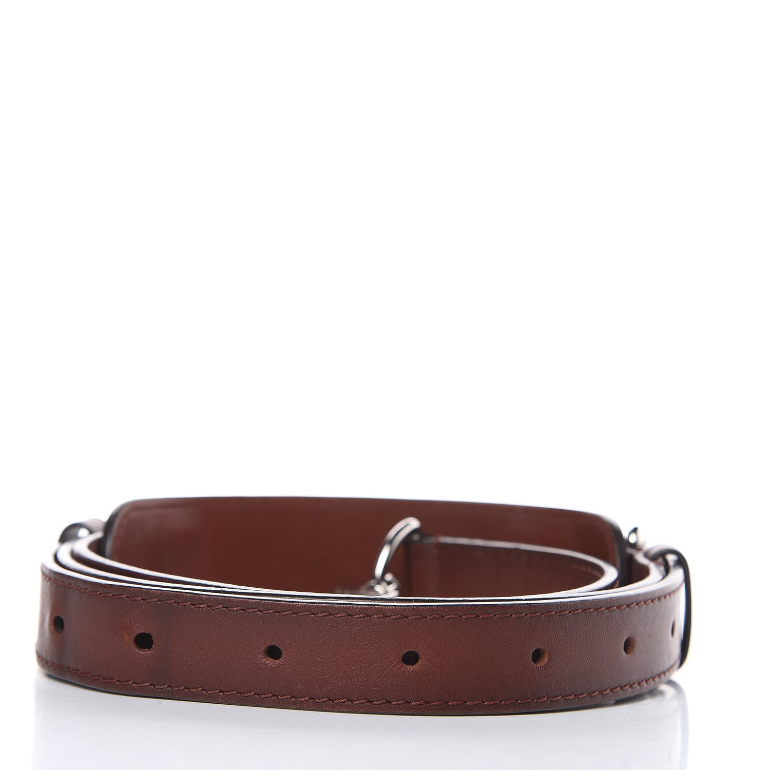 Louis Vuitton Calfskin Adjustable Strap Brown 2 of 6