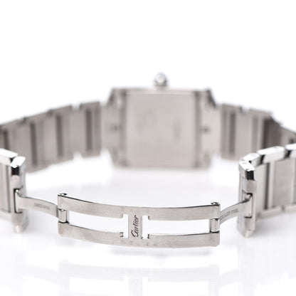Cartier Stainless Steel 25mm Tank Francaise Quartz Watch 5 of 5