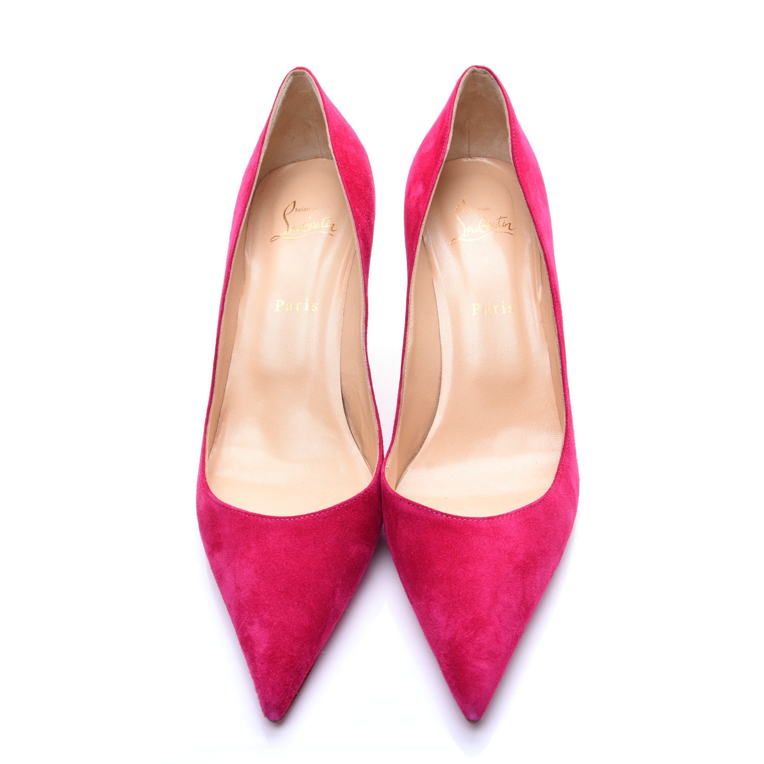 Christian Louboutin Veau Velours Clare 80 Pumps 41 Bomba 8 of 11