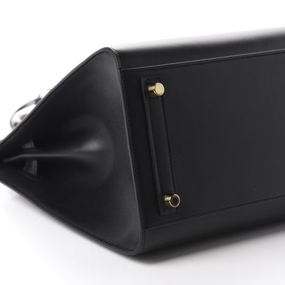 Hermes Veau Monsieur Birkin Sellier 30 Black 6 of 11