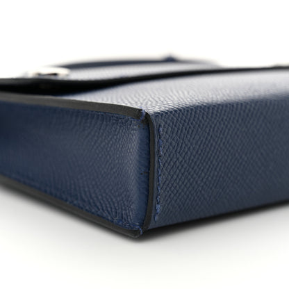Hermes Epsom Hermesnap Wallet Bleu Navy 9 of 11