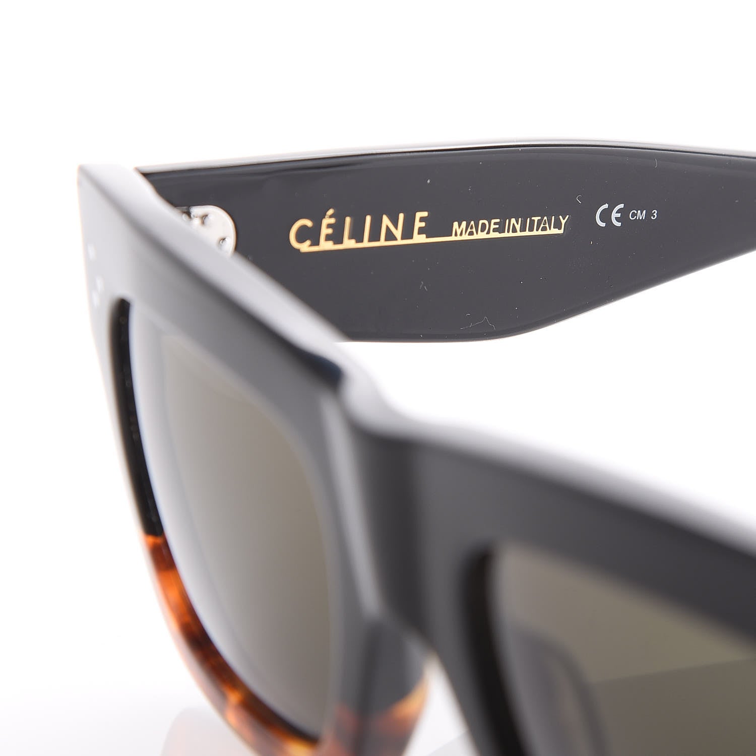 Celine Sunglasses CL 41054/S Black Havana 6 of 8