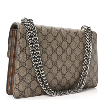 Gucci GG Supreme Monogram Small Dionysus Shoulder Bag Taupe 3 of 10