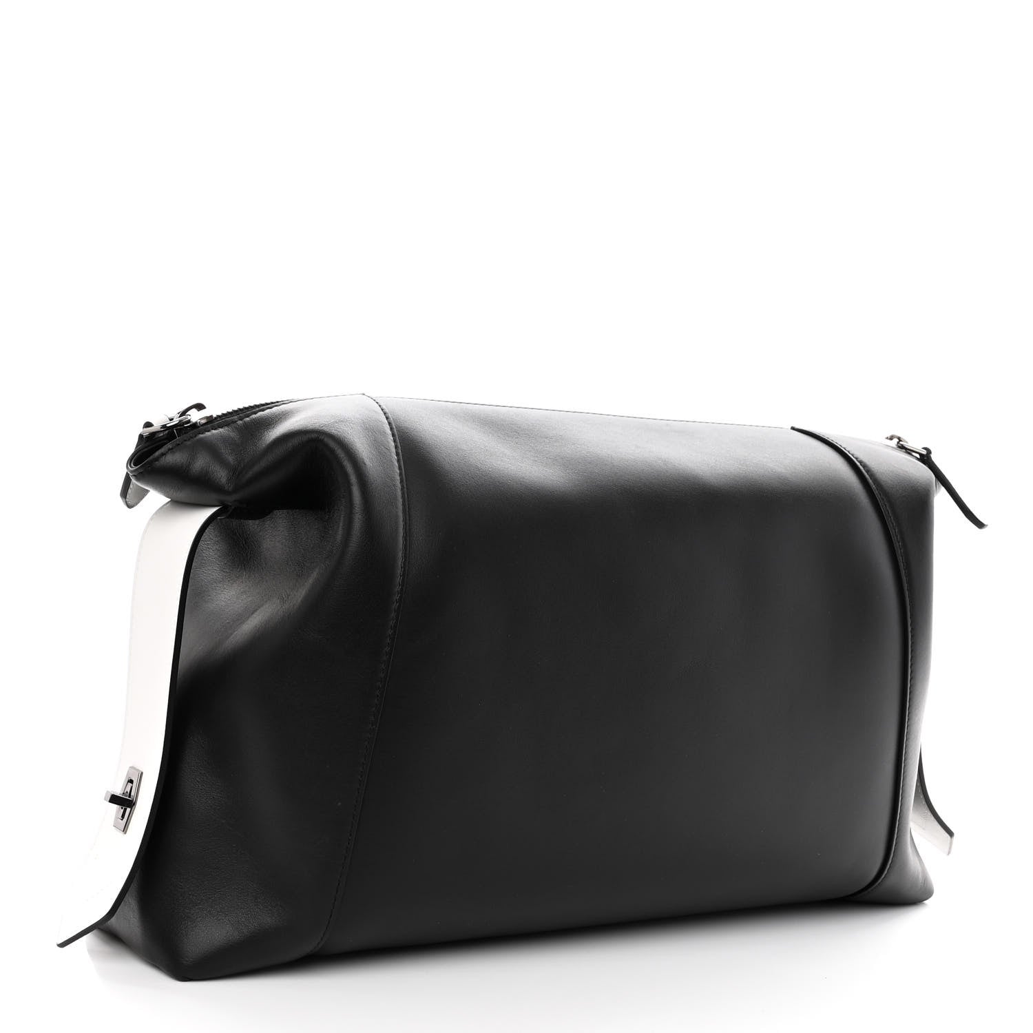 Givenchy Calfskin Antigona Large Soft Clutch Black White 3 of 9