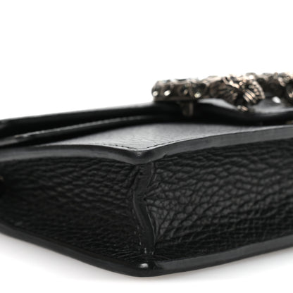 Gucci Calfskin Super Mini Dionysus Shoulder Bag Black 8 of 10