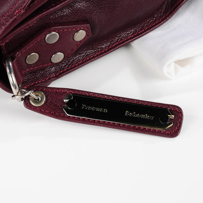 Proenza Schouler Lambskin Tiny PS1 Satchel Oxblood 8 of 13