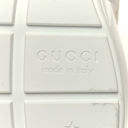 Gucci GG Supreme Monogram Mens Rhyton Sneakers 8 White 7 of 10