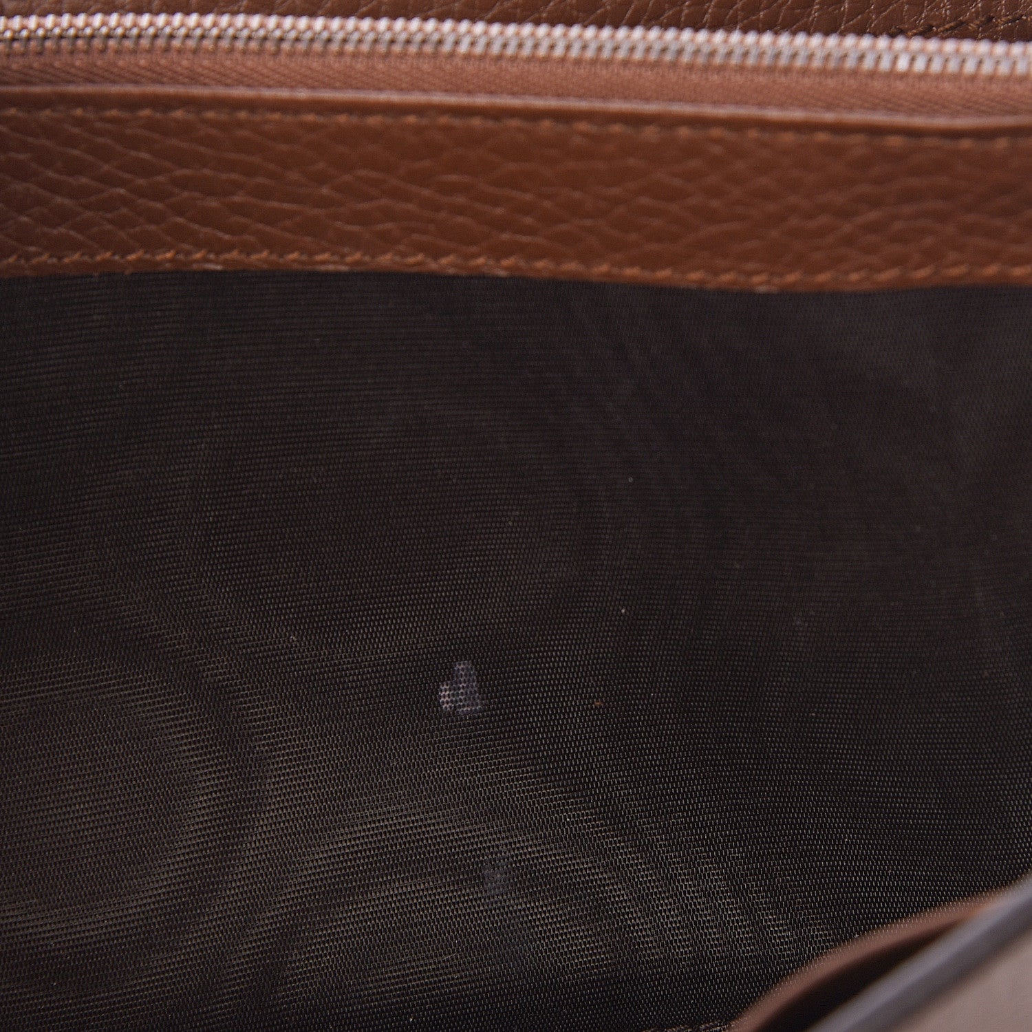 Gucci Cellarius Calfskin GG Marmont Chain Wallet Nut Brown 9 of 9