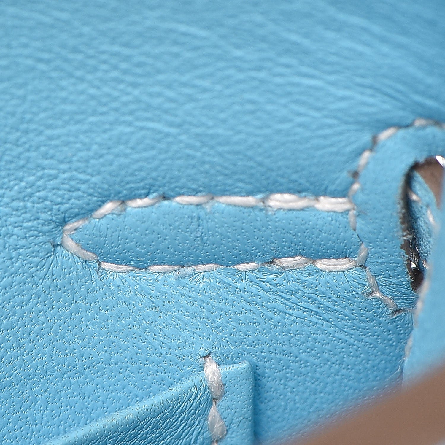 Hermes Epsom Micro Birkin 15 Celeste 28 of 29