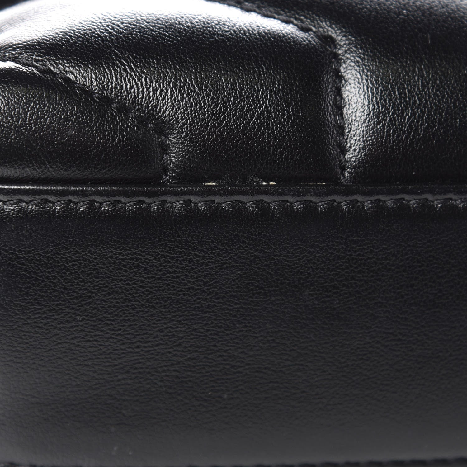 Saint Laurent Calfskin Y Quilted Monogram Toy Loulou Crossbody Bag Black 9 of 11