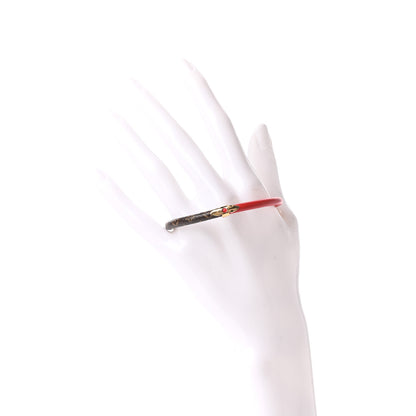 Louis Vuitton Monogram Daily Confidential Bracelet 17 Red 2 of 3