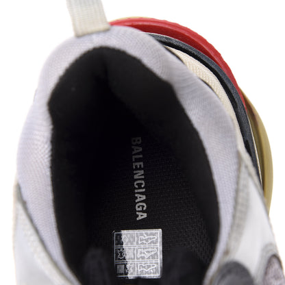 Balenciaga Mesh Nubuck Mens Triple S Sneakers 41 Black Argent 7 of 11