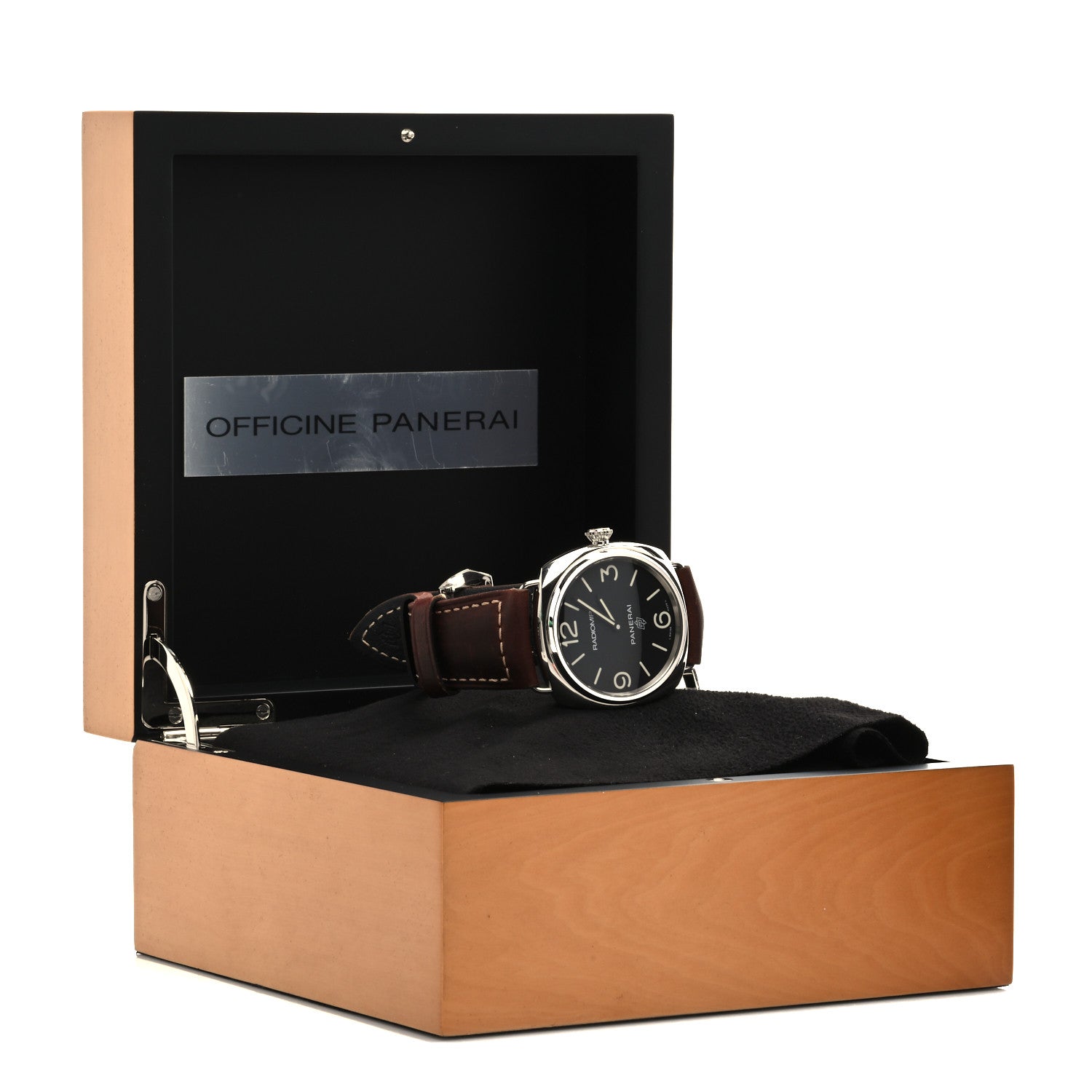 Panerai Stainless Steel Calfskin 45mm Radiomir Manual Winding Watch Black PAM00753 5 of 5