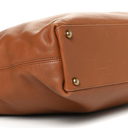 Chanel Lambskin North South Tote Brown 8 of 11