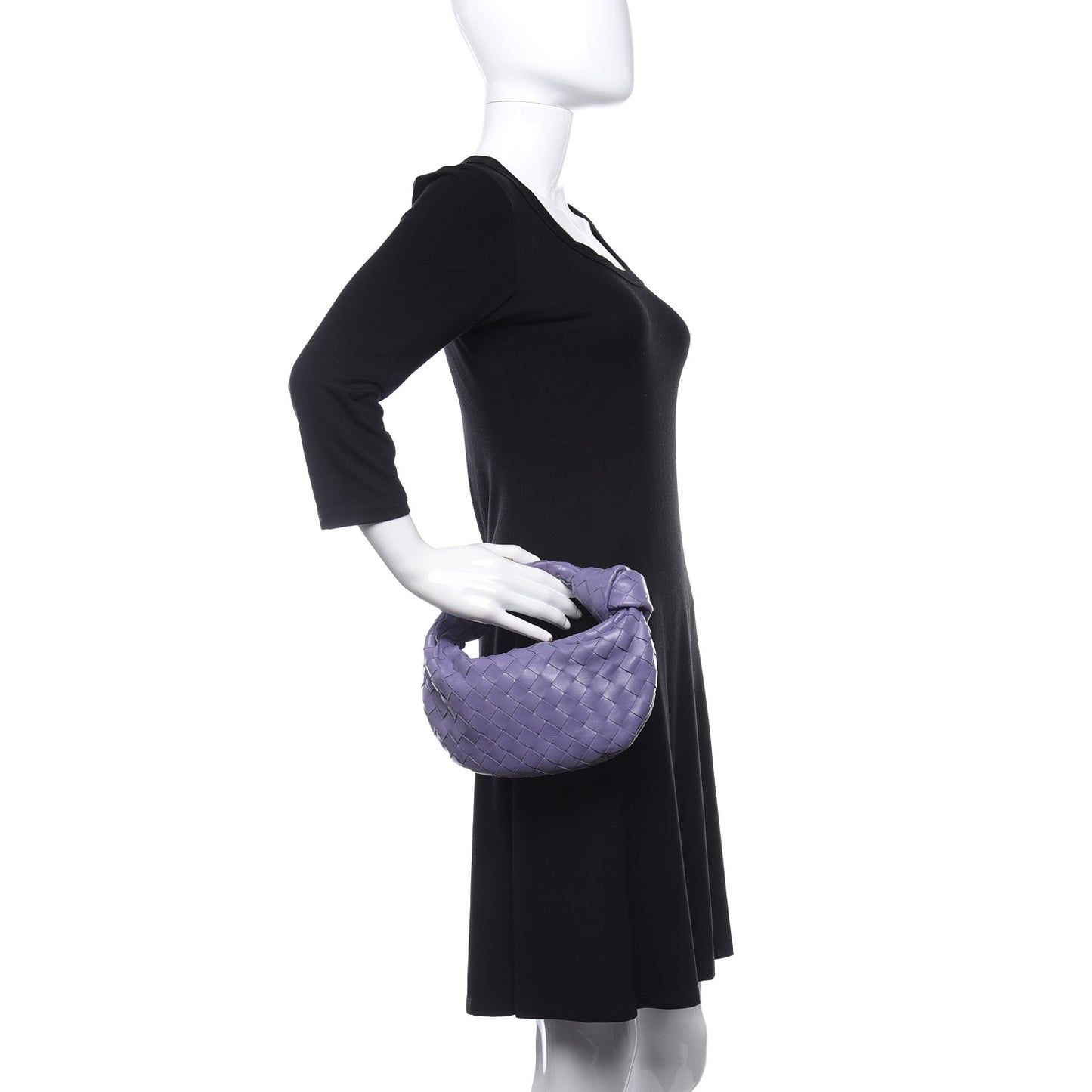 Nappa Intrecciato Mini Jodie Lavender