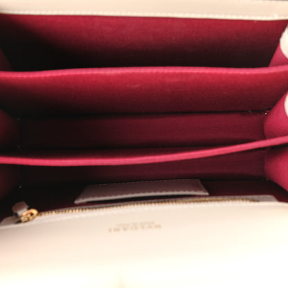 Bulgari Calfskin Serpenti Forever Top Handle White 6 of 10