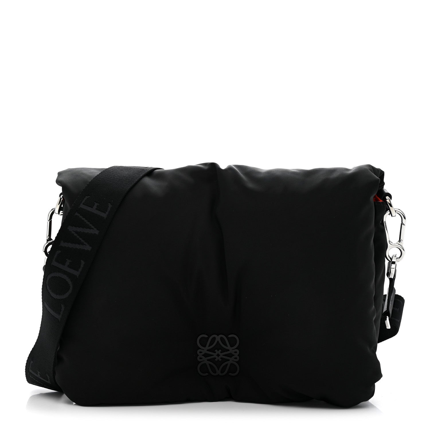 Loewe Nylon Medium Goya Puffer Bag Black 1 of 11