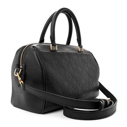 Louis Vuitton Empreinte Speedy Bandouliere 25 NM Black 3 of 18