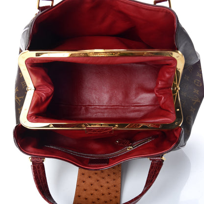 Louis Vuitton Monogram Mirage Griet Exotic Bordeaux 10 of 10
