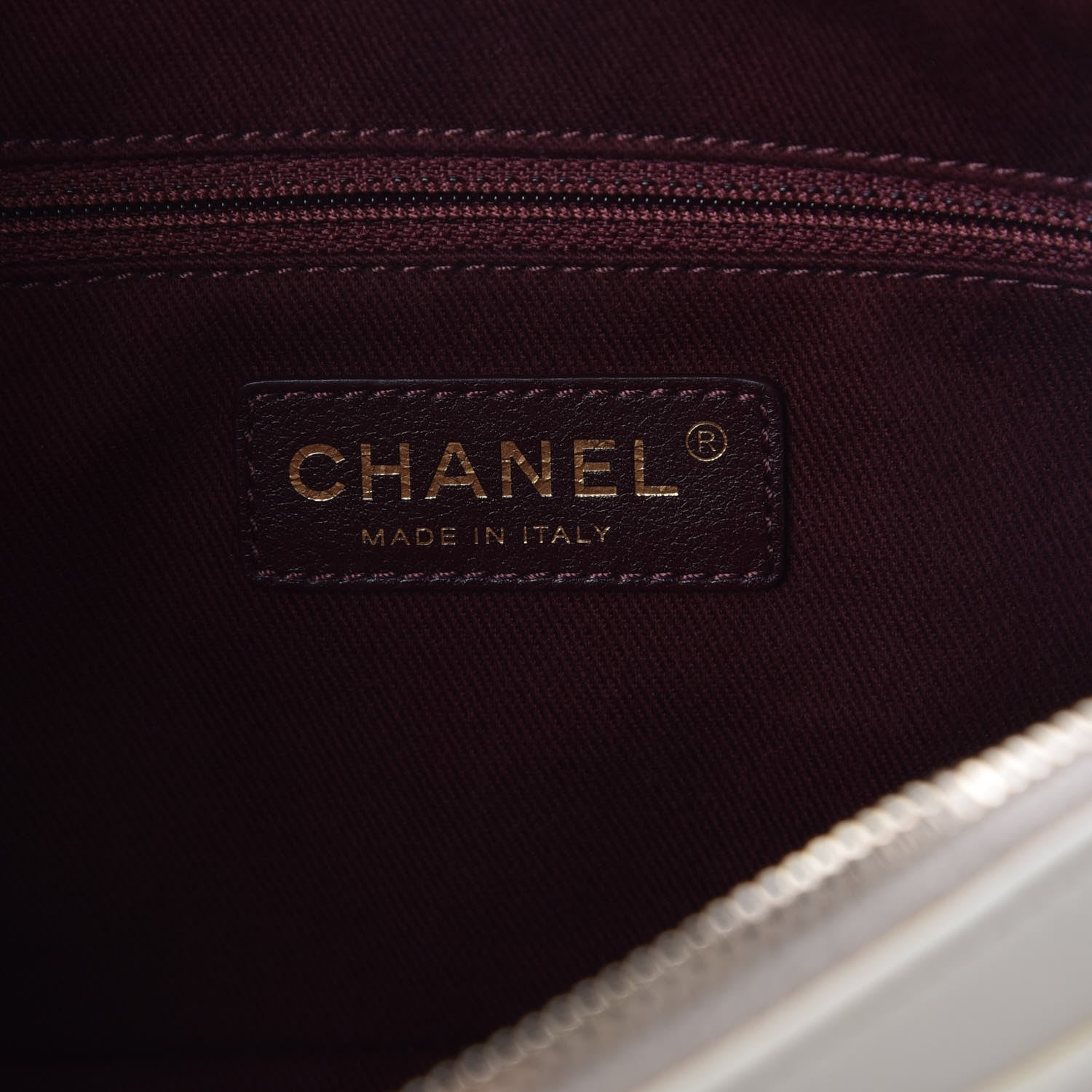 Chanel Calfskin Double Stitched Medium Flap White 6 of 9