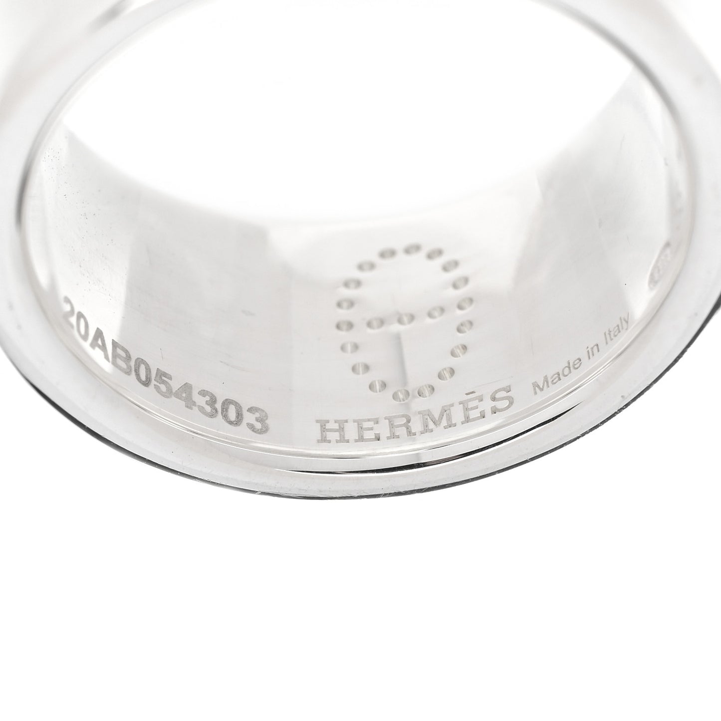 Sterling Silver GM Eclipse Ruban Ring 55 7.25