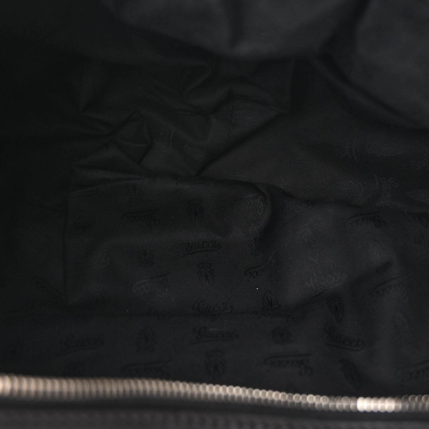 Gucci Guccissima Large GG Twins Hobo Black 5 of 10