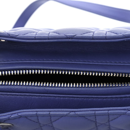 Christian Dior Lambskin Cannage Medium Lady Dior Blue 13 of 13