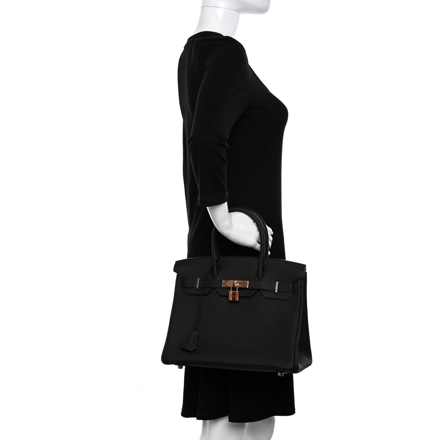 Togo Birkin 30 Black