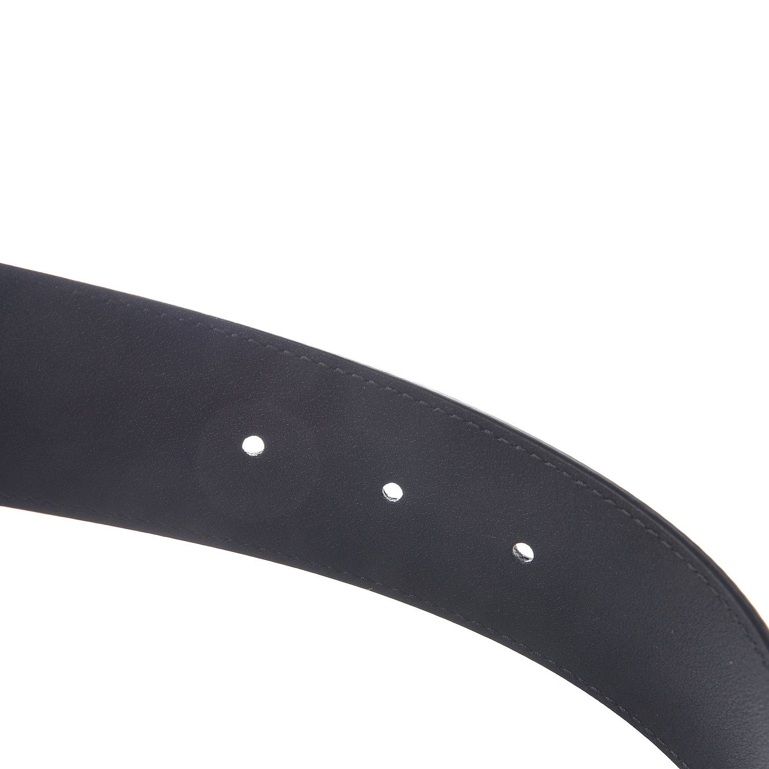 Gucci Calfskin Crystal Double G 40mm Belt 85 34 Black 3 of 5