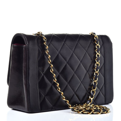 Chanel Lambskin Quilted Small Single Flap Black 3 of 9