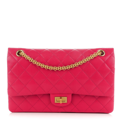Chanel Caviar Quilted 2.55 Reissue 226 Flap Dark Pink 1 of 7