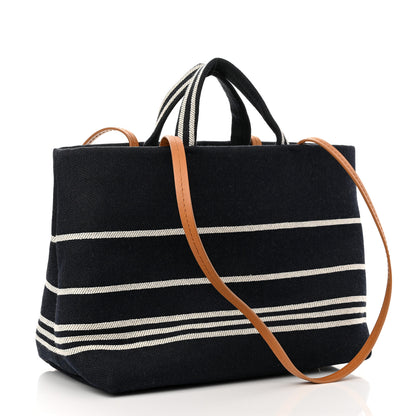 Chanel Denim Large Shopping Tote Blue 3 of 11