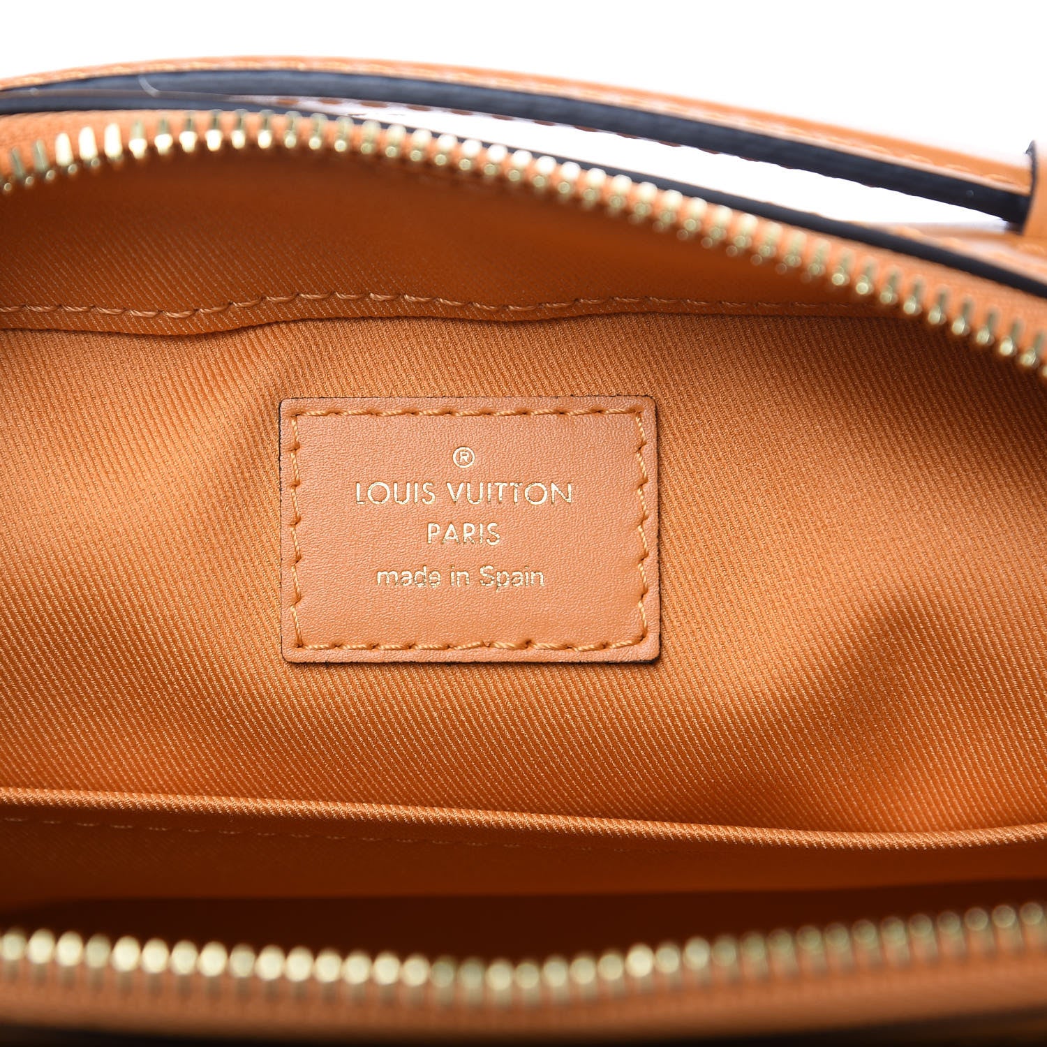 Louis Vuitton Damier Ebene Santa Monica Safran 5 of 10