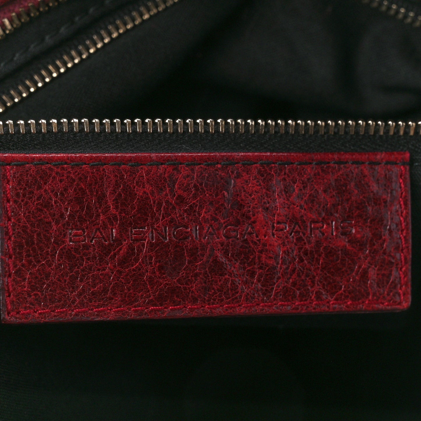Agneau Laser Cut Cross Classic Gold Hardware City Rouge Lie De Vin