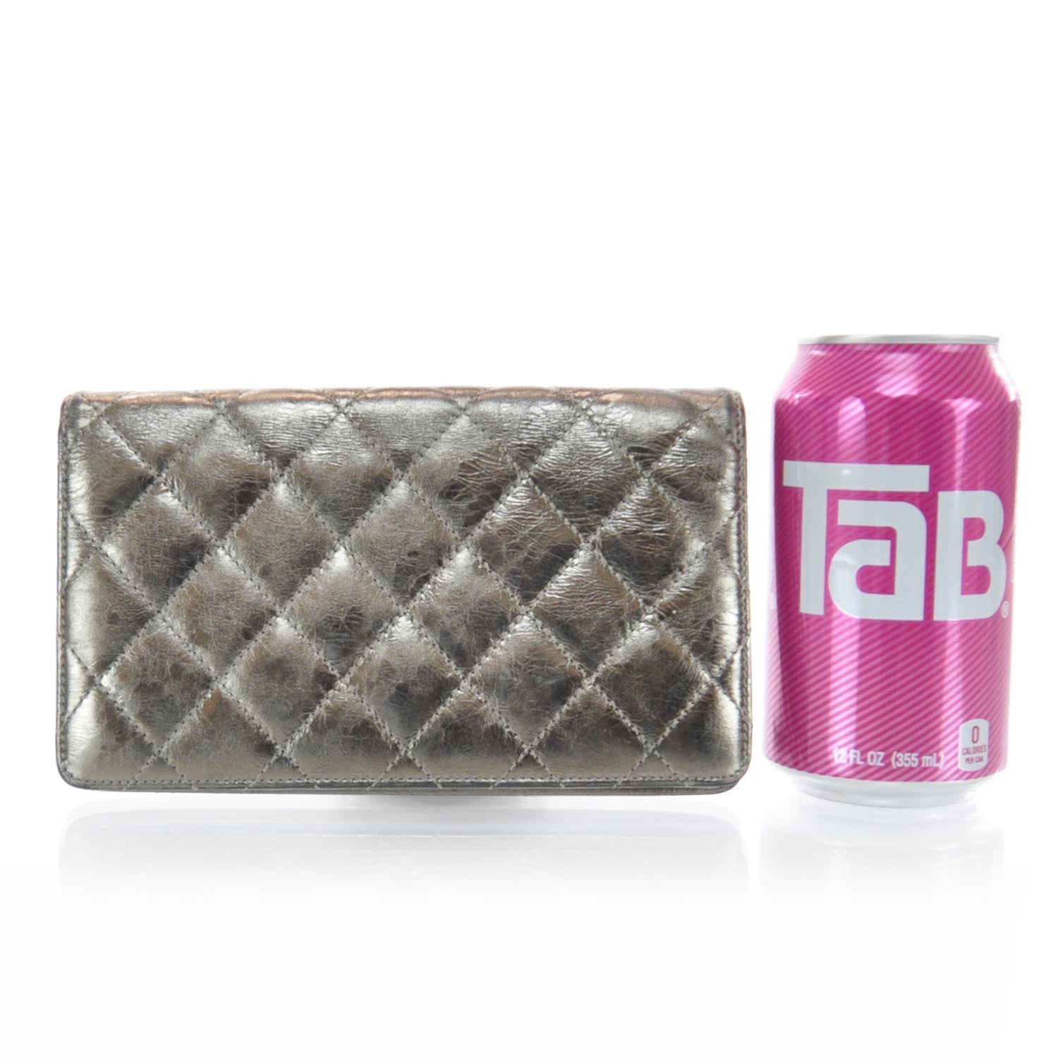 Chanel Reissue Yen Wallet Bronze 2 of 7