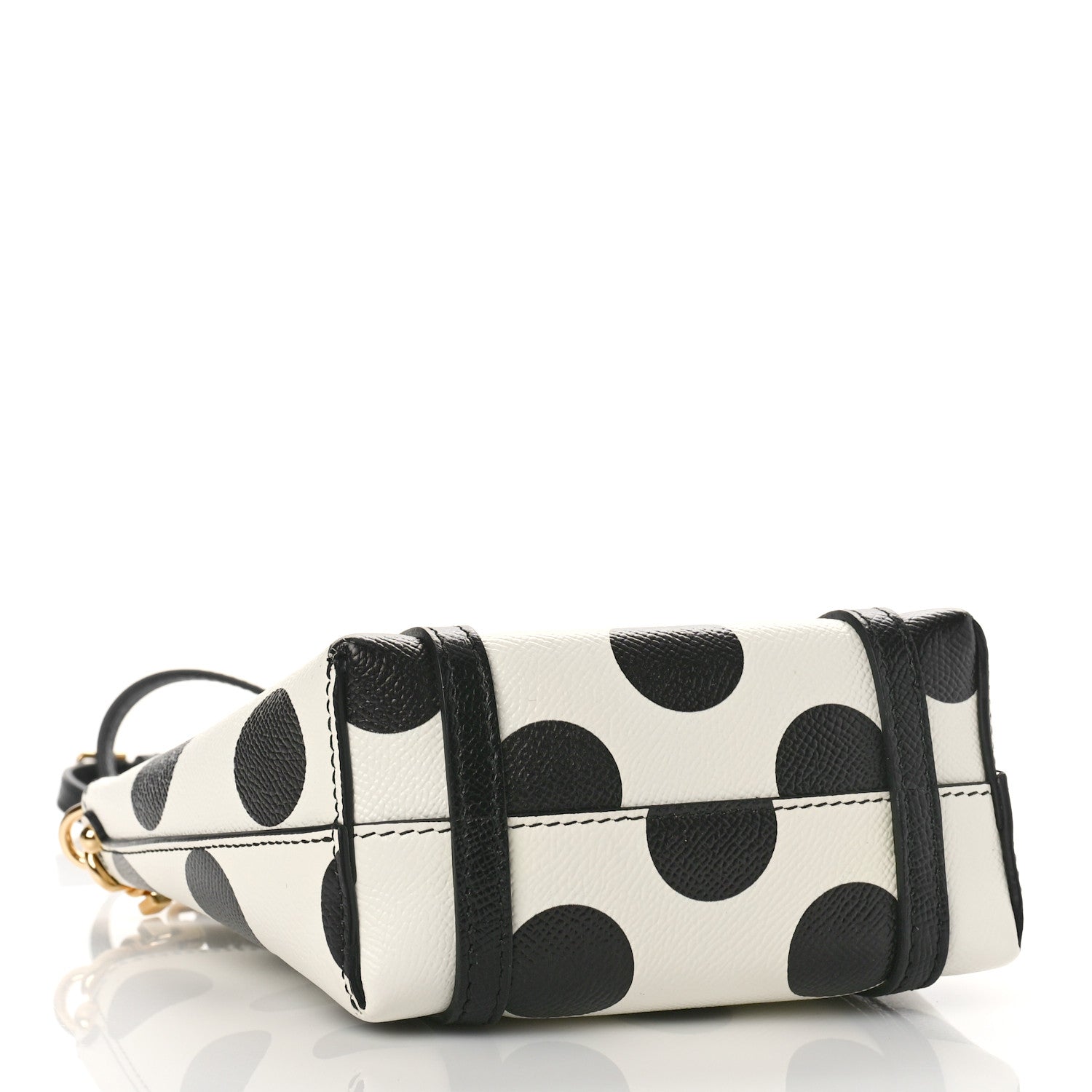 Dolce & Gabbana Dauphine Polka Dot Mini Crossbody Bag White 4 of 9