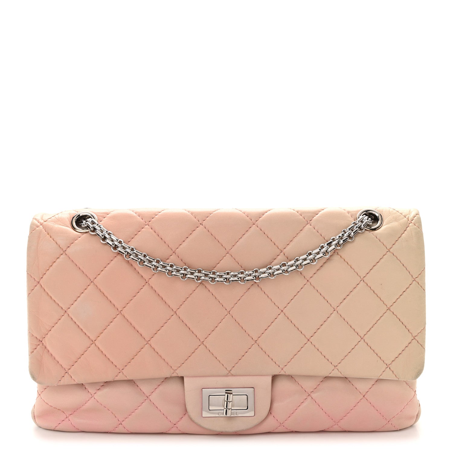 Chanel Lambskin Degrade Quilted 2.55 Reissue 227 Flap Light Pink 1 of 14