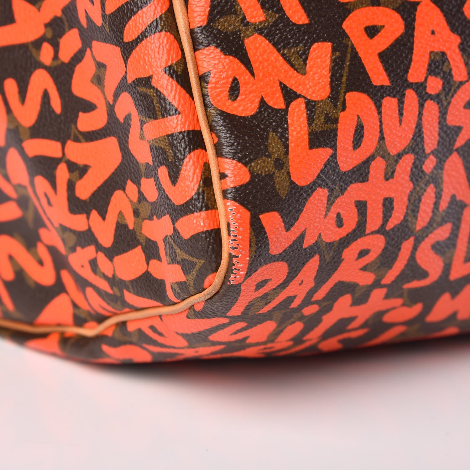Louis Vuitton Monogram Graffiti Speedy 30 Orange 14 of 19