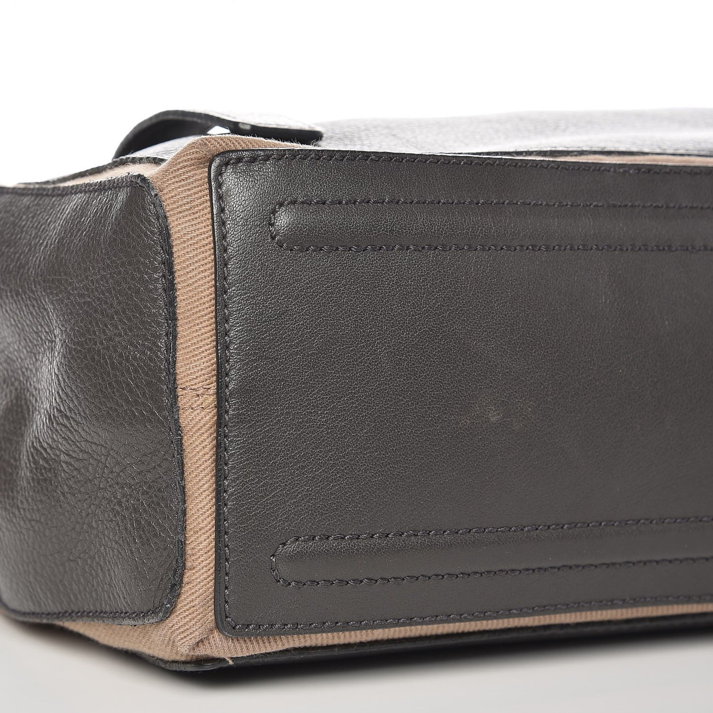 Calfskin Muse Two Messenger Grey