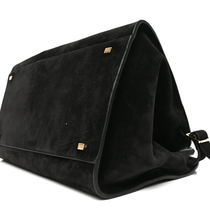 The Row Suede Soft Margaux 15 Black 9 of 9
