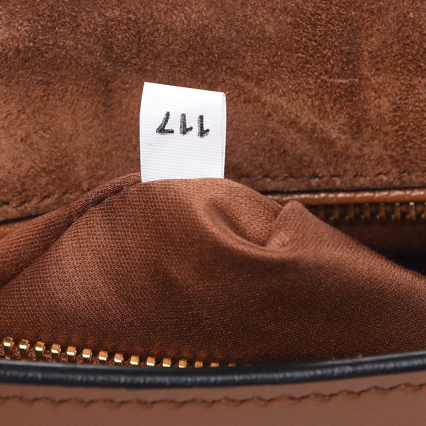 Goatskin Madras Dahlia Brandy